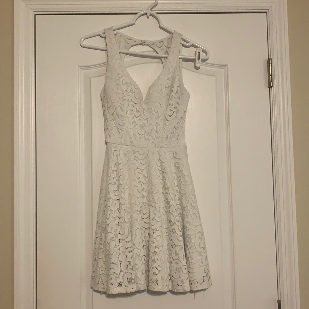 White dress